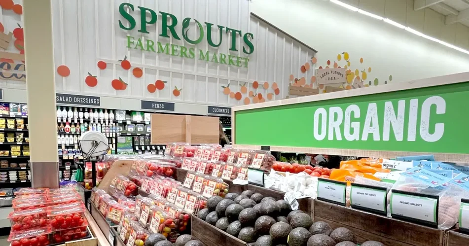Sprouts produce department