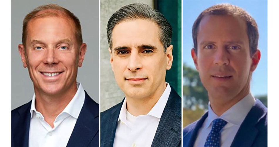 headshots of UNFI leadership team of Matteo Tarditi, Louis Martin and Alfredo Luchini