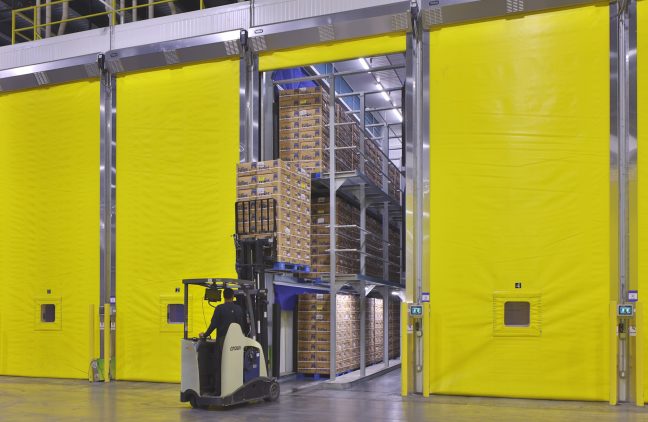 Three-tier, 42-pallet-capacity TarpLess ripening rooms from Thermal Technologies
