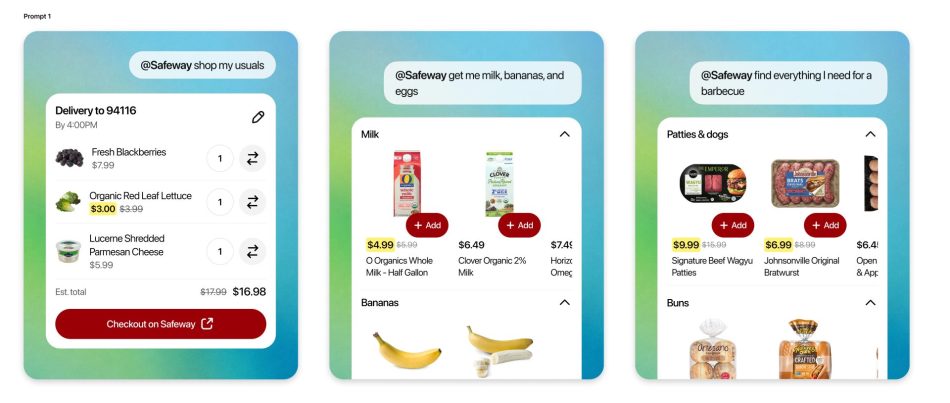 Albertsons Launches Safeway Shopping Plugin in ChatGPT