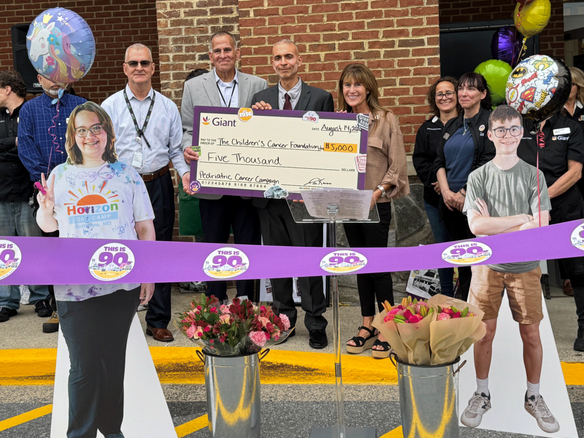 Giant Food Marks MD Reopening, Launches Cancer Campaign