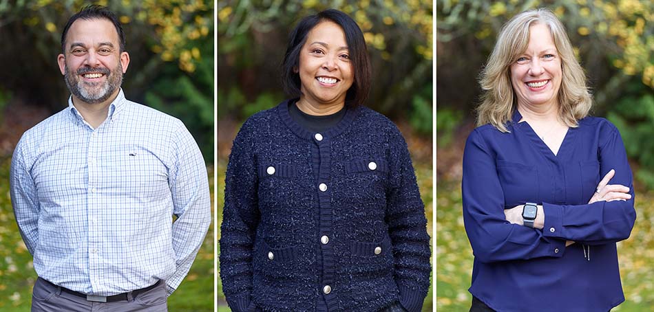 photo of new Town & Country Markets board members Ed Nakata, Jennifer Daquiz Hare and Leslie Rice