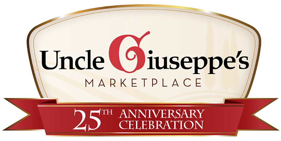Uncle Giuseppe's 25th anniversary logo
