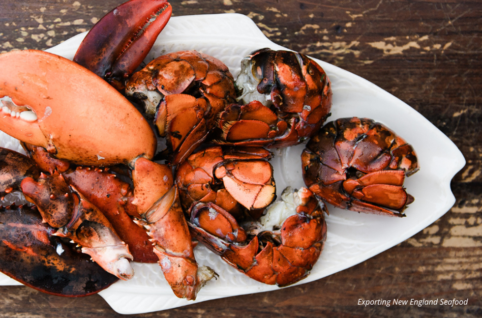 Exporting New England seafood