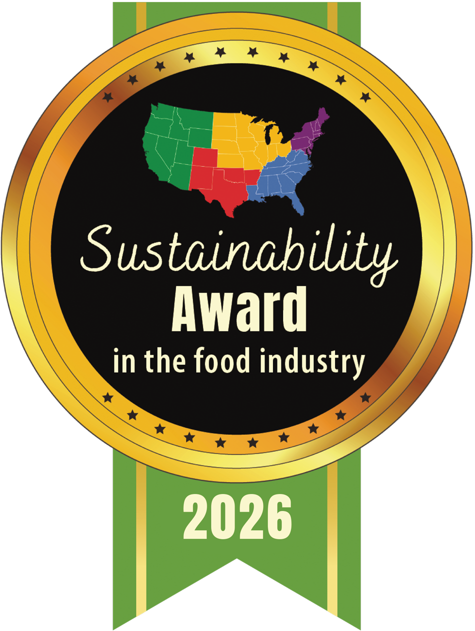 2026 Sustainability in the Food Industry Award seal