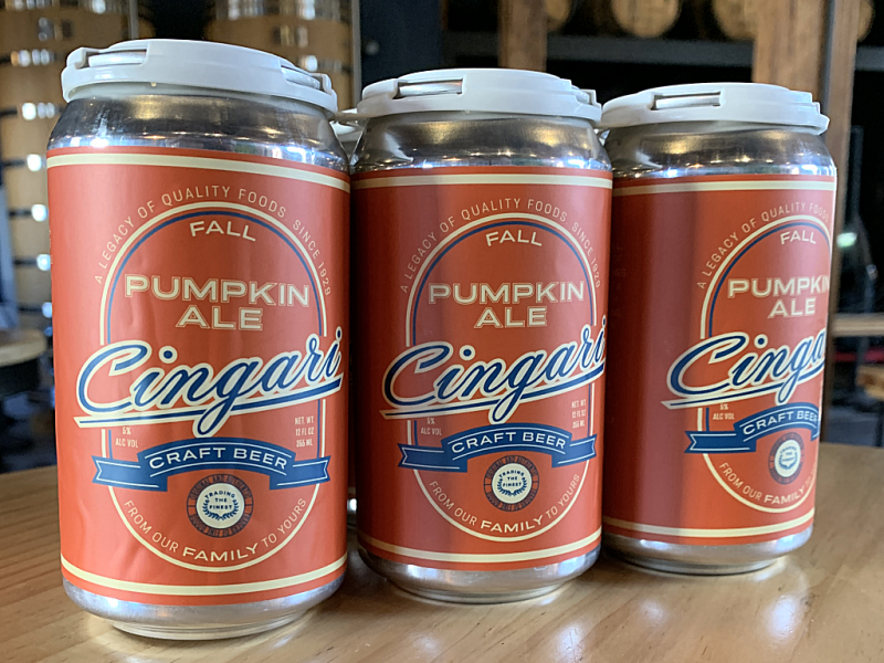 Cingari Family Markets, Half Full Brewery Offer LTO Pumpkin Ale