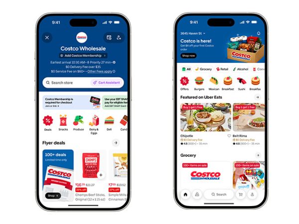 Costco Expands Uber Eats Delivery To 47 States, 600 Locations