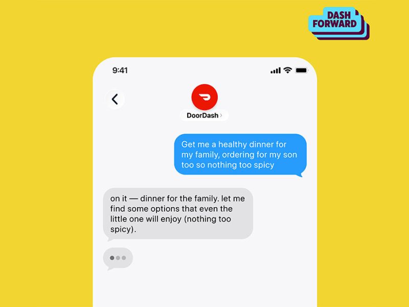 DoorDash Unveils Text Ordering, Drone Delivery, Retail Expansion At Dash Forward