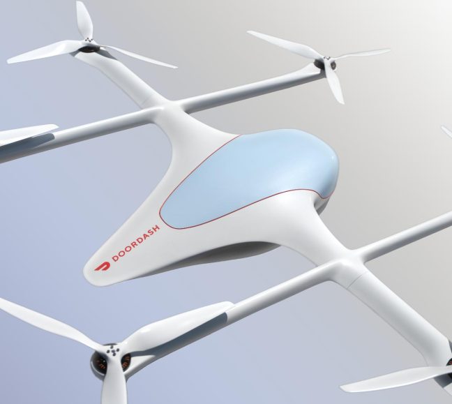 DoorDash delivery drone
