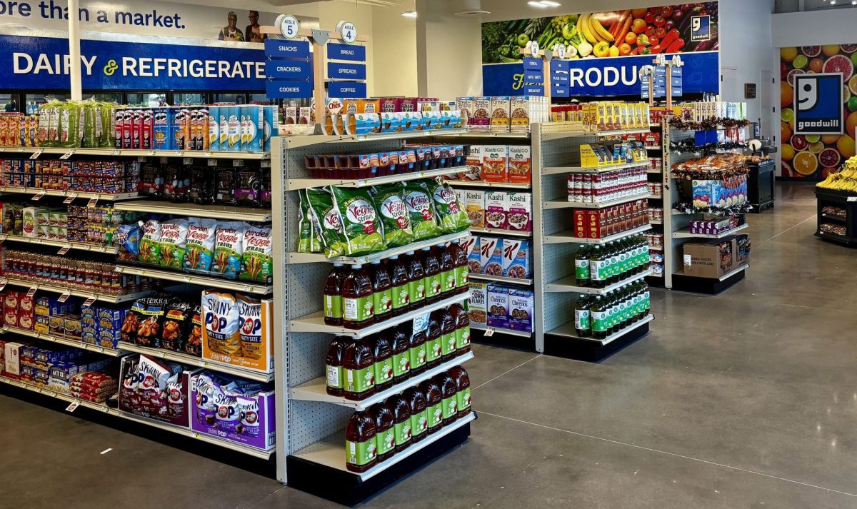 Goodwill food store, North Carolina