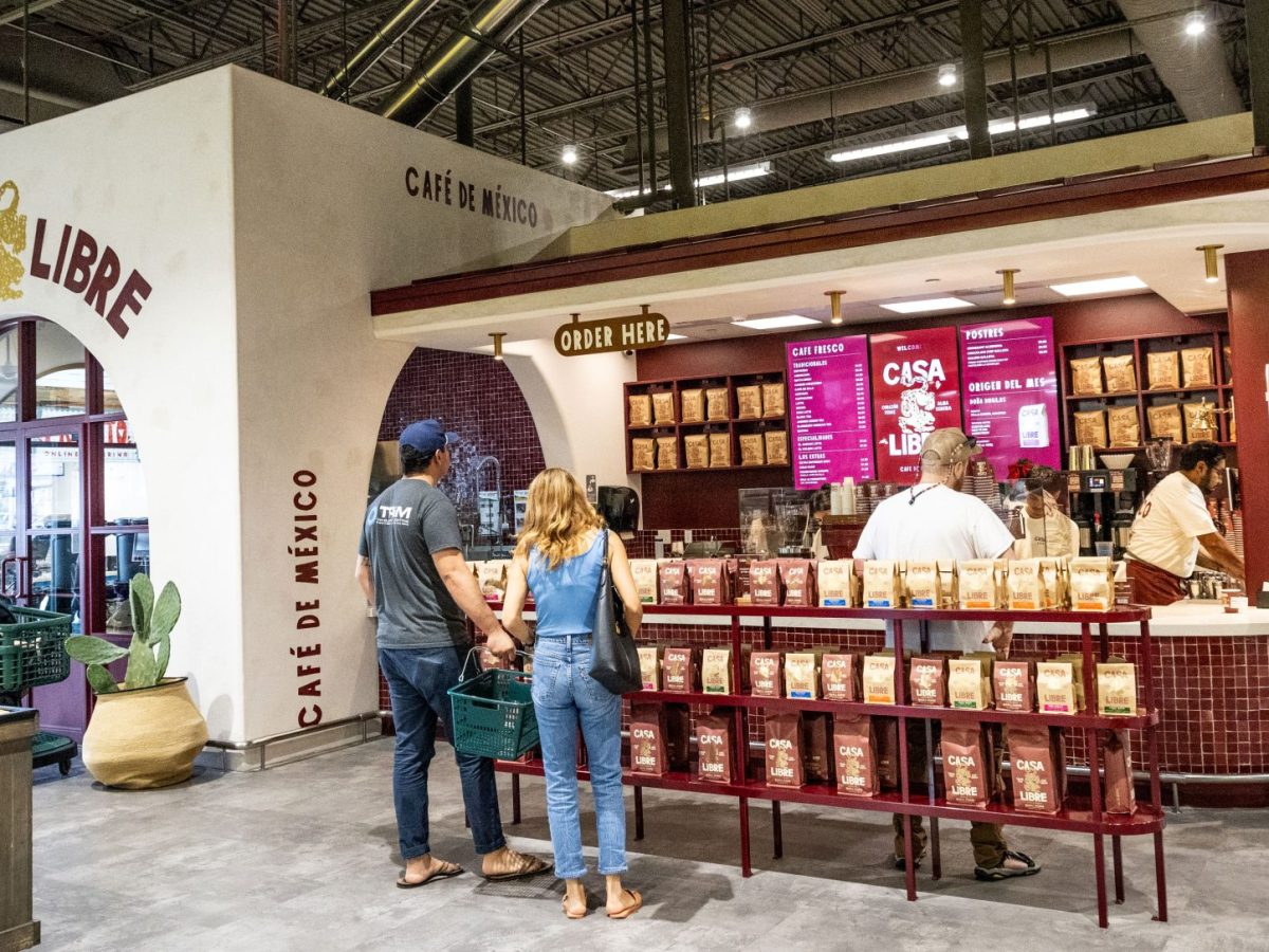 Mexican Coffee Cafe/Roastery Opens Inside Mercado González