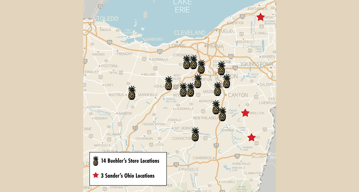 Ohio map