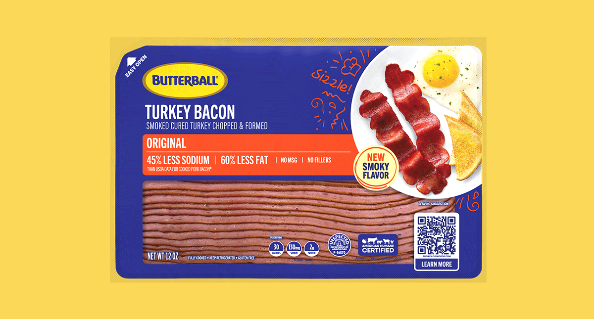Butterball Turkey Bacon original