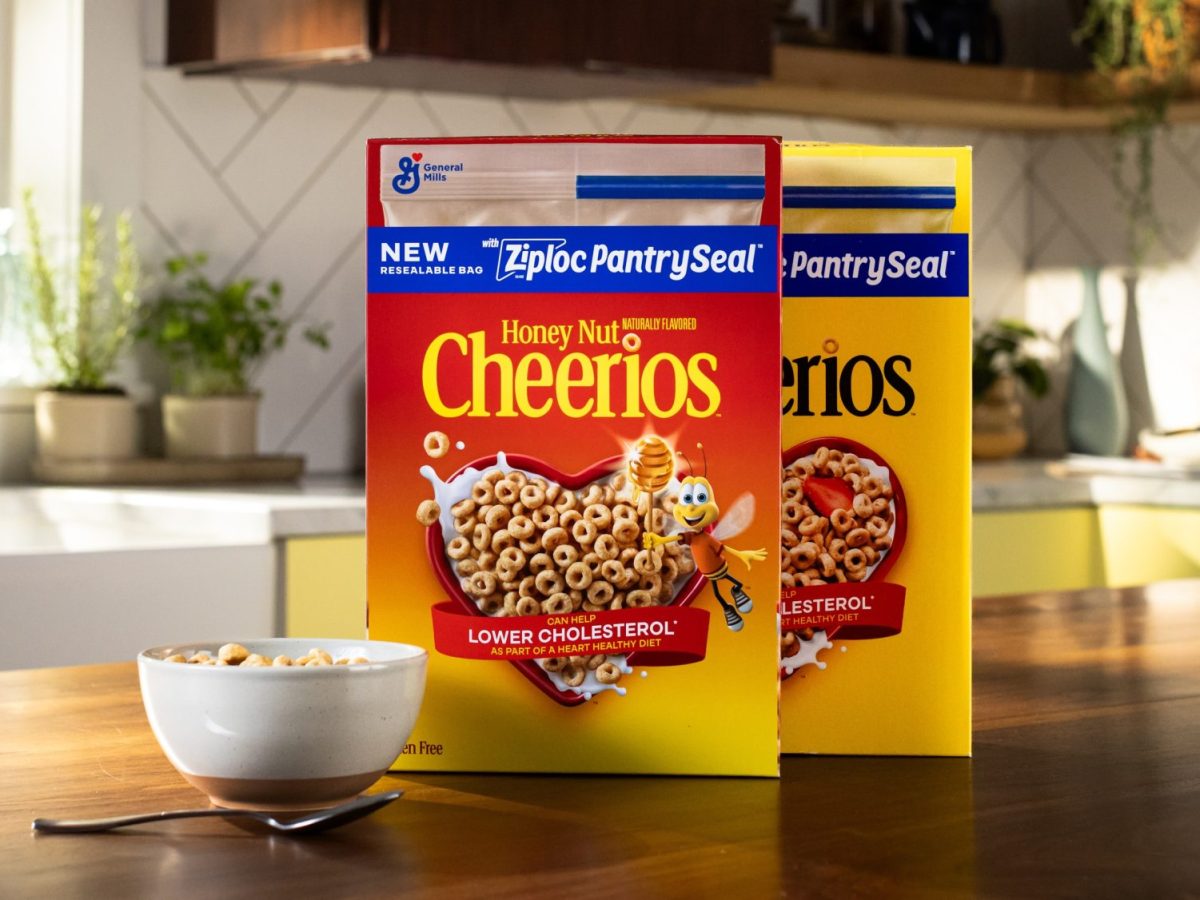 Cheerios, Ziploc Partner On Highly Requested Resealable Cereal Bag