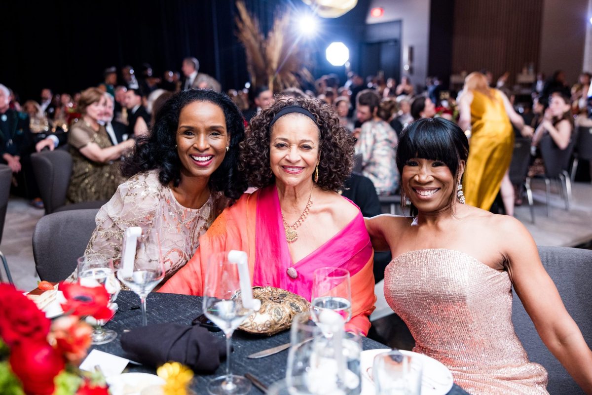 women at awards gala