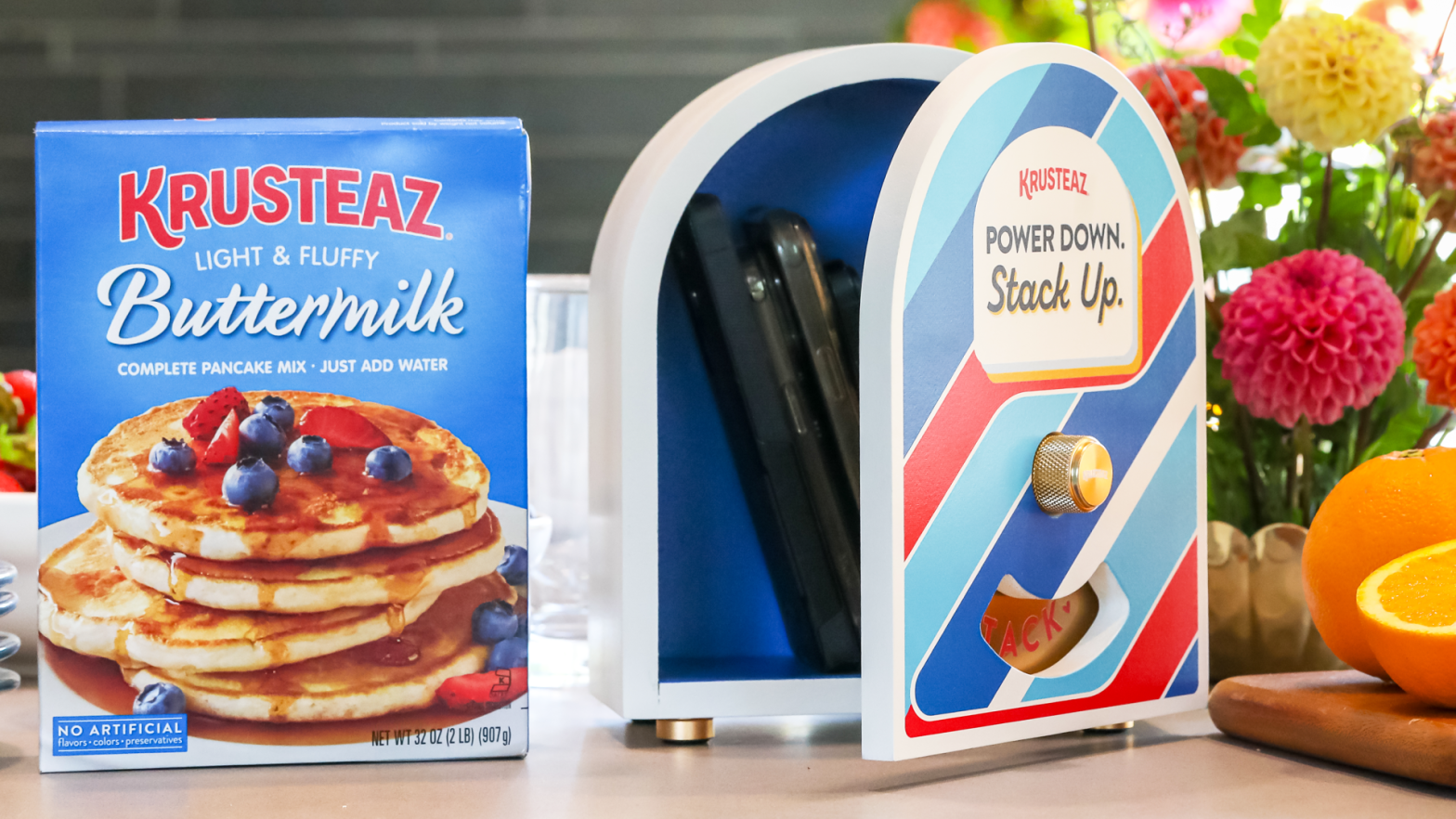 Krusteaz Debuts Pancake Pause Box To Promote Phone-Free Breakfasts
