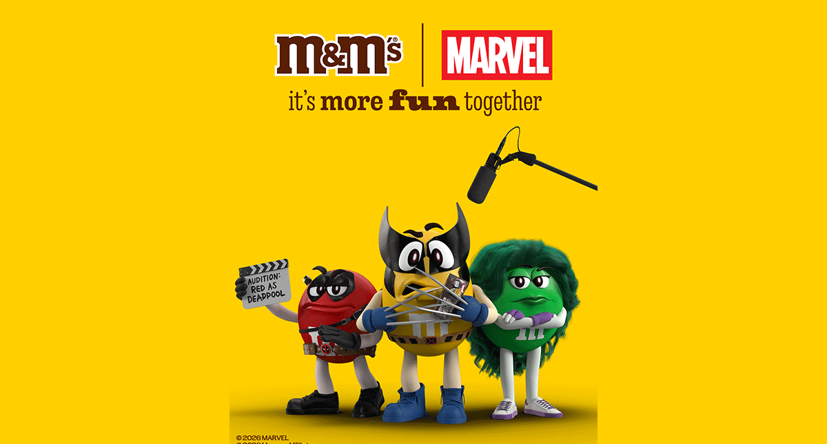 M&Ms characters Marvel