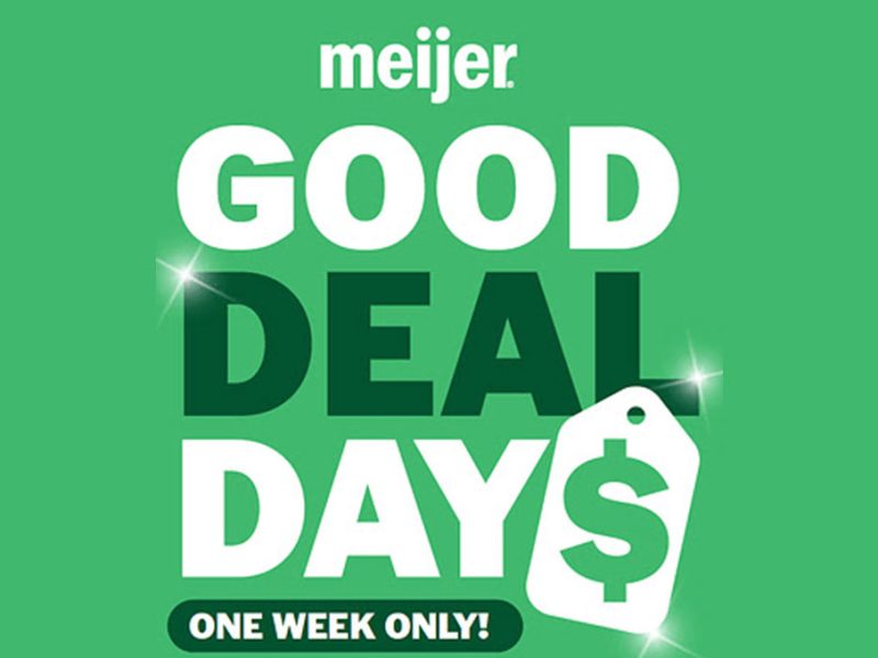 Meijer’s Weeklong Good Deal Day$ Start Oct. 7