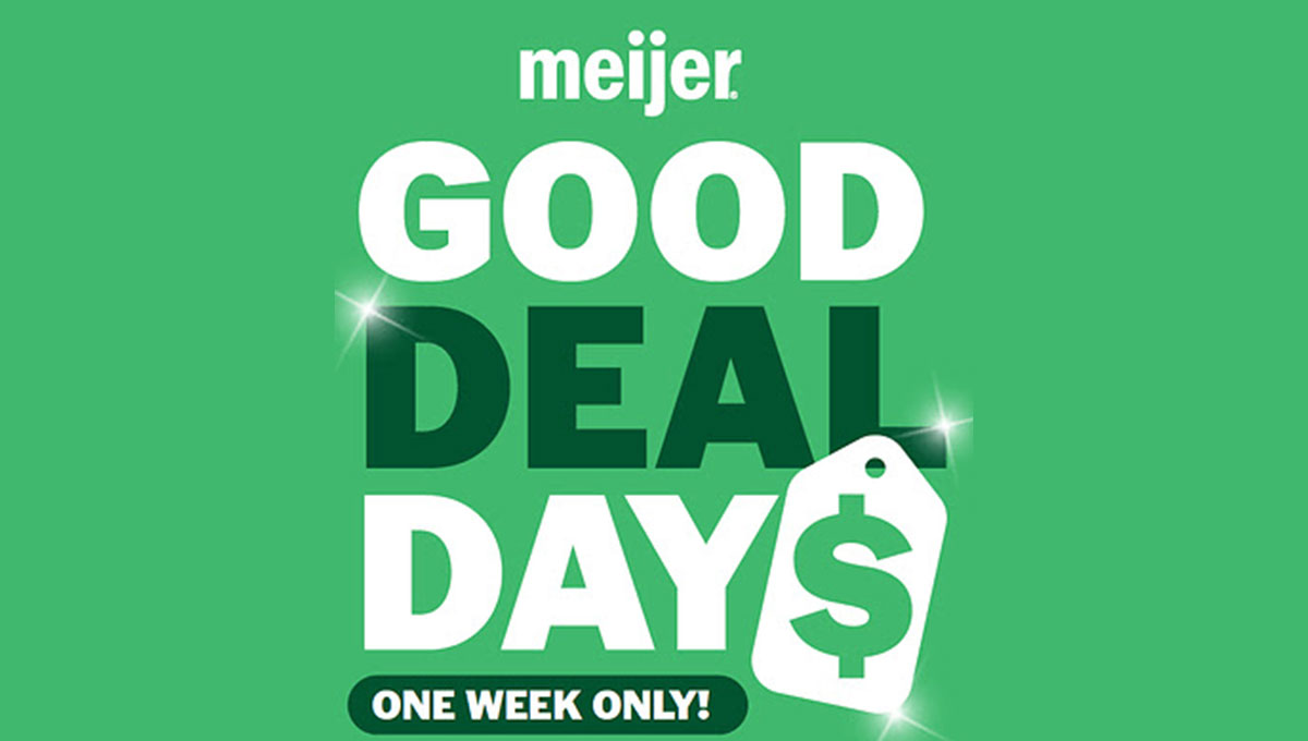 Meijer Good Deal Days