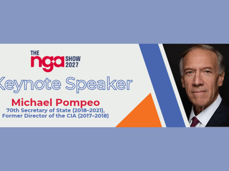Pompeo To Deliver Opening Keynote At The NGA Show 2027
