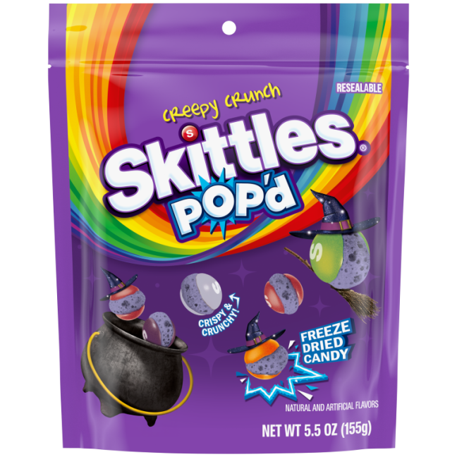 SKITTLES POPd Creepy Crunch