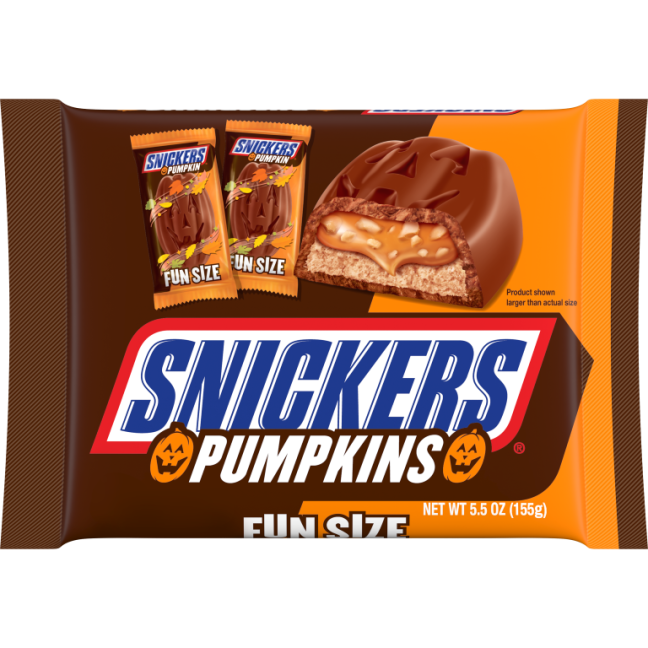 SNICKERS Fun Size Pumpkins