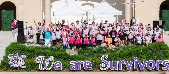 group photo Believe Walk 2026