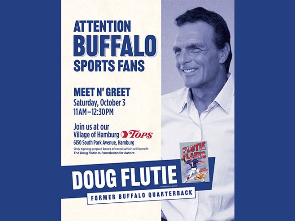 Tops Salutes Return Of Flutie Flakes With Oct. 3 Event
