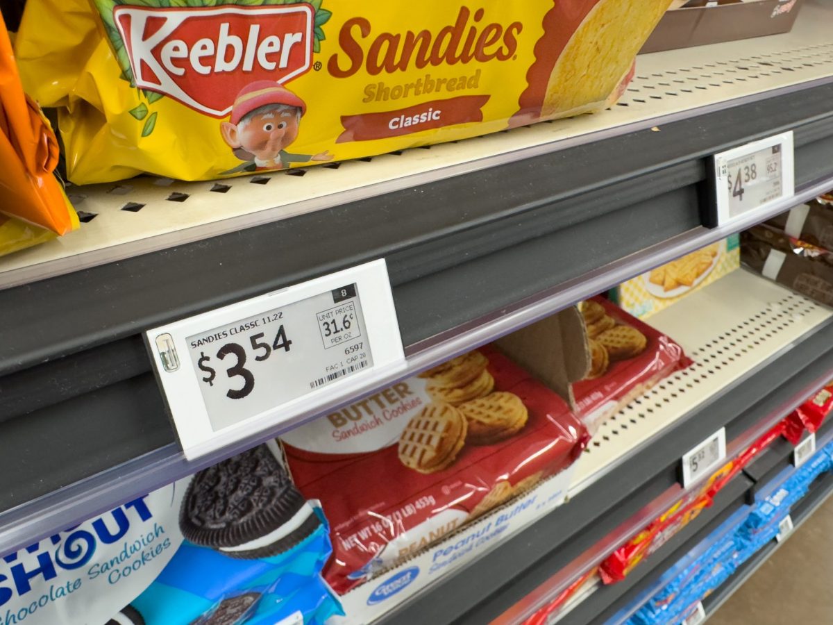 Walmart electronic shelf label