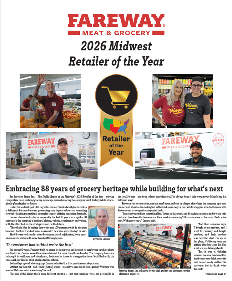 faraway retailer of the year mag cover